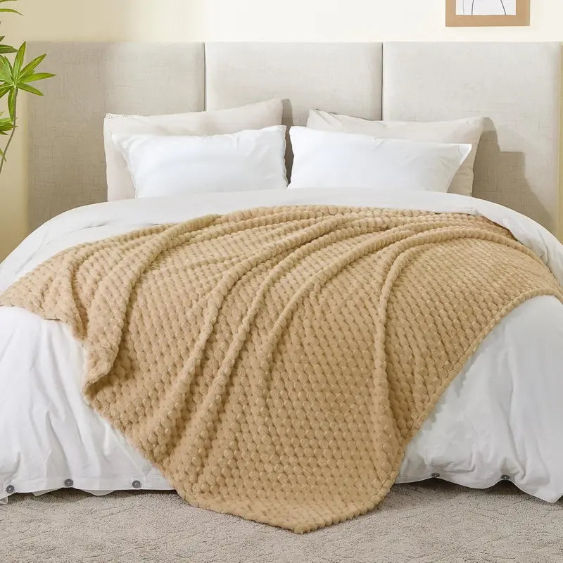 Fleece Sofa Blanket | Soft and Warm | 104 × 90 Inches